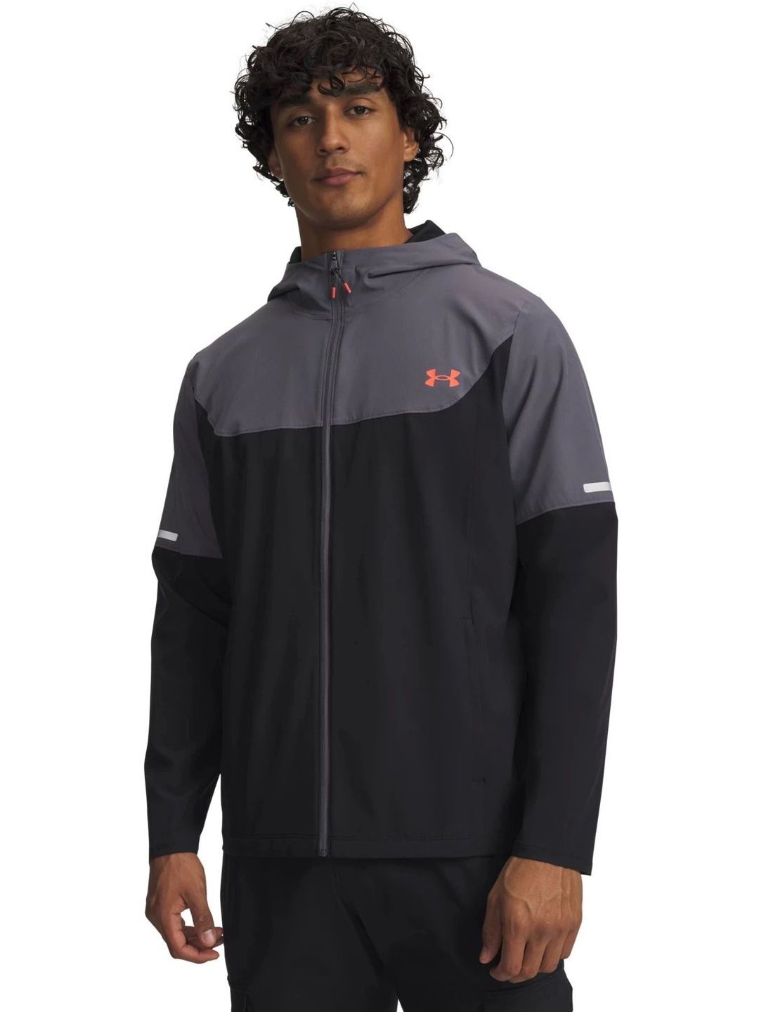 UNDER ARMOUR Tech Utility Colourblocked Hooded Jacket