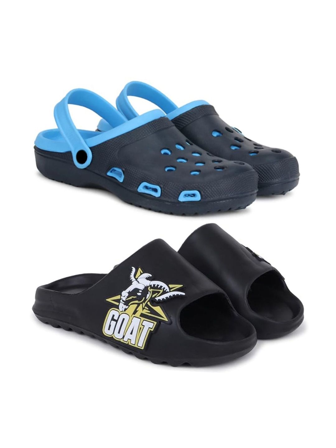 KAPYANSH Men Set Of 2 Clogs