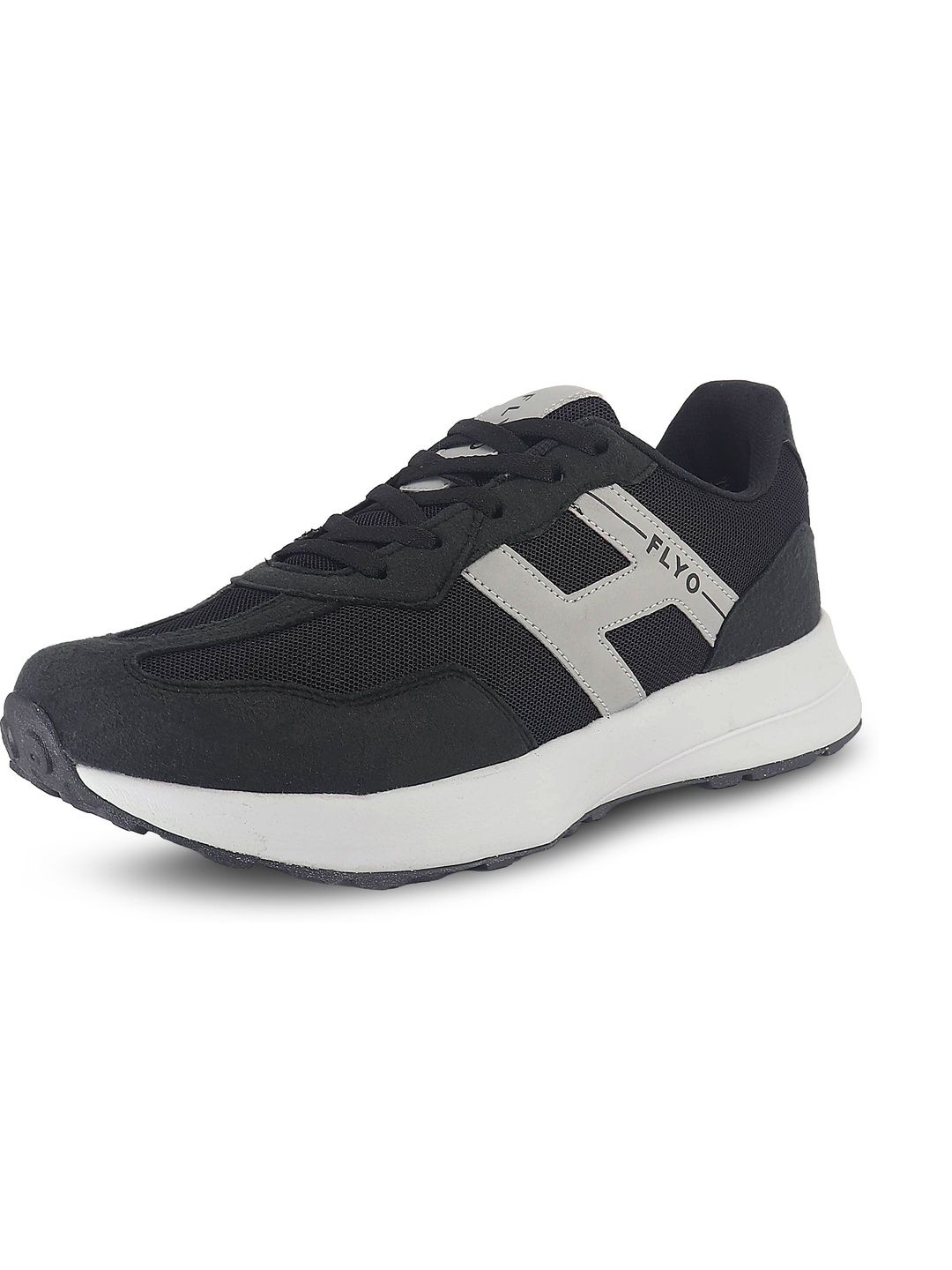FLYO Men Mesh Running Non-Marking Shoes
