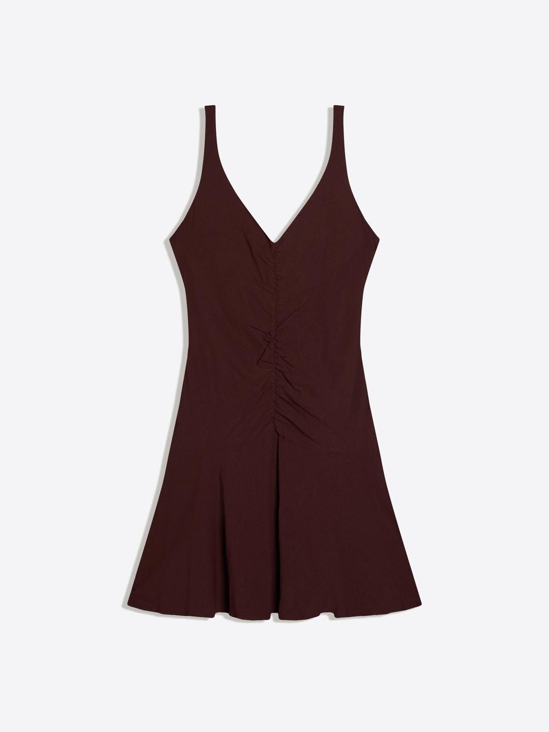 Ruched mini dress