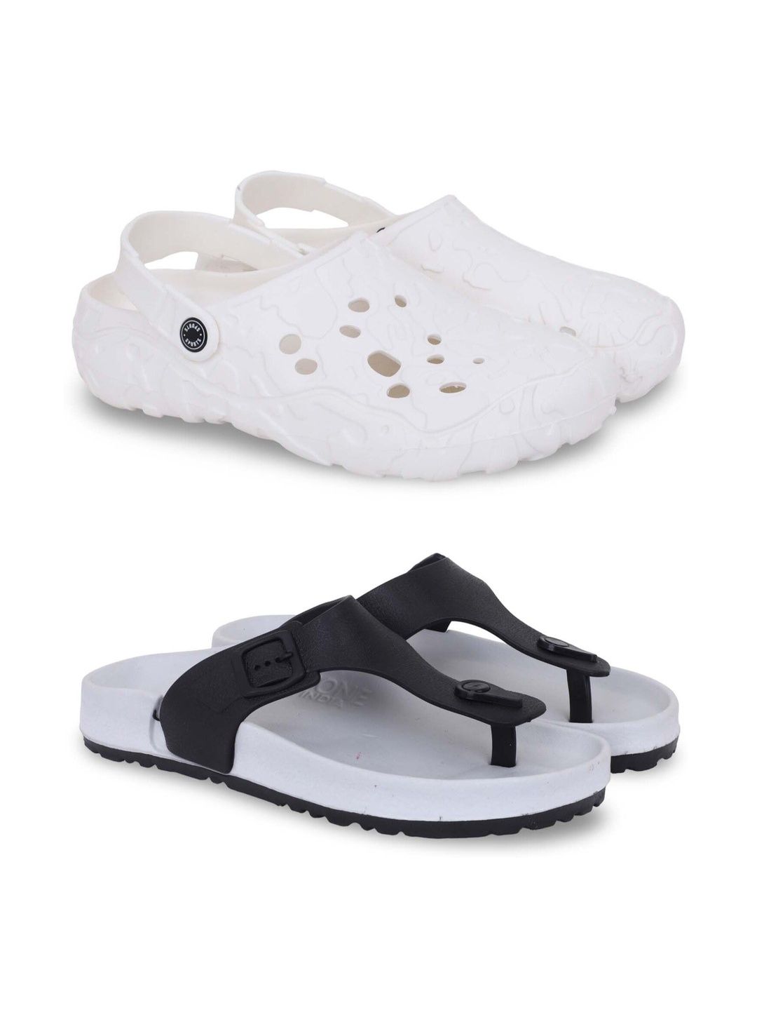 Pampy Angel Men Set Of 2 Thong Flip-Flops