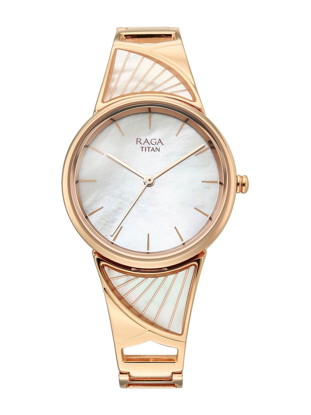 Raga Power Pearls 2.0 Quartz Analog Mother of pearl Dial Watch - 2810WM01F