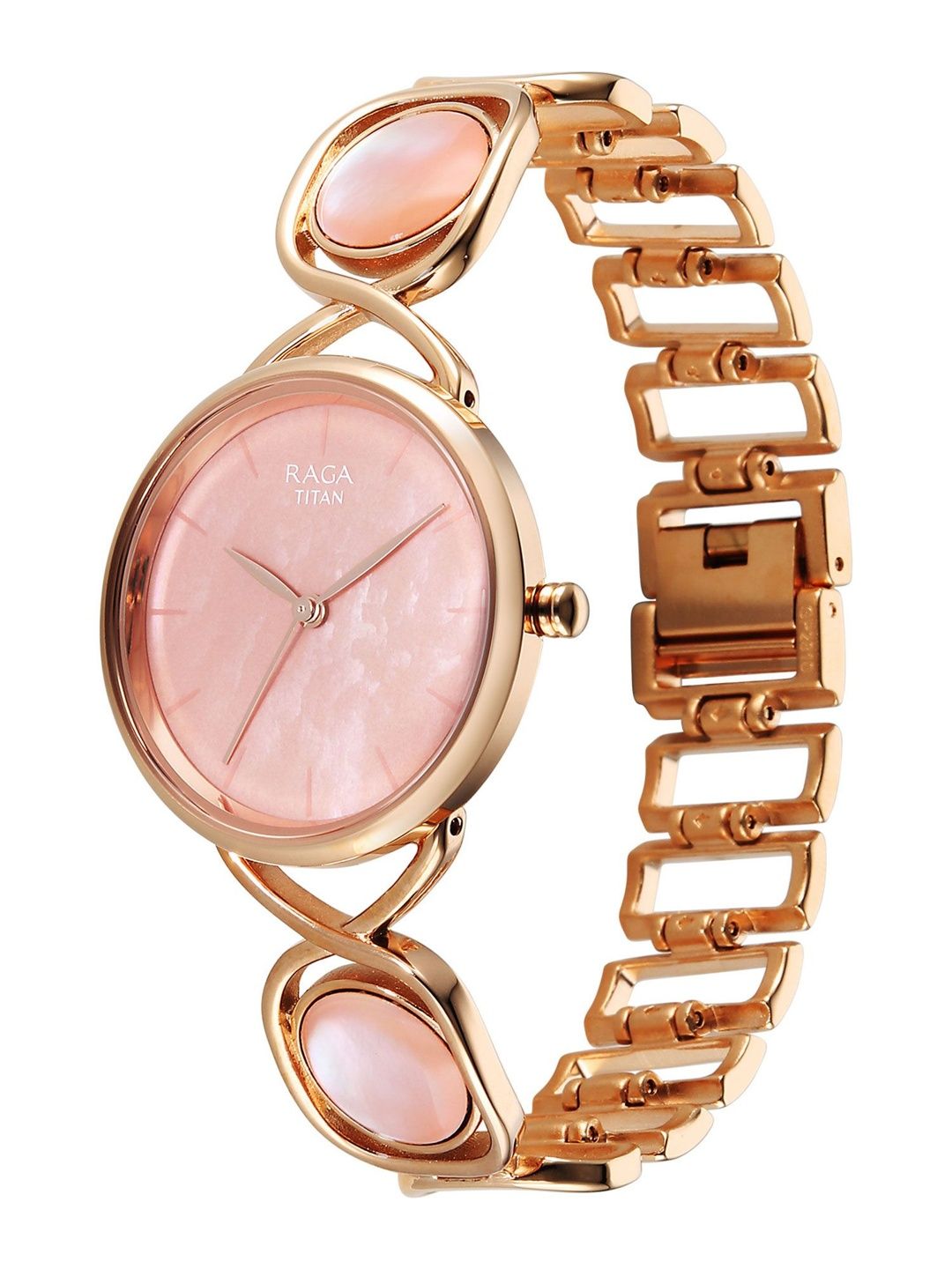 Raga Power Pearls 2.0 Quartz Analog Mother of pearl Dial Watch - 2810WM02F