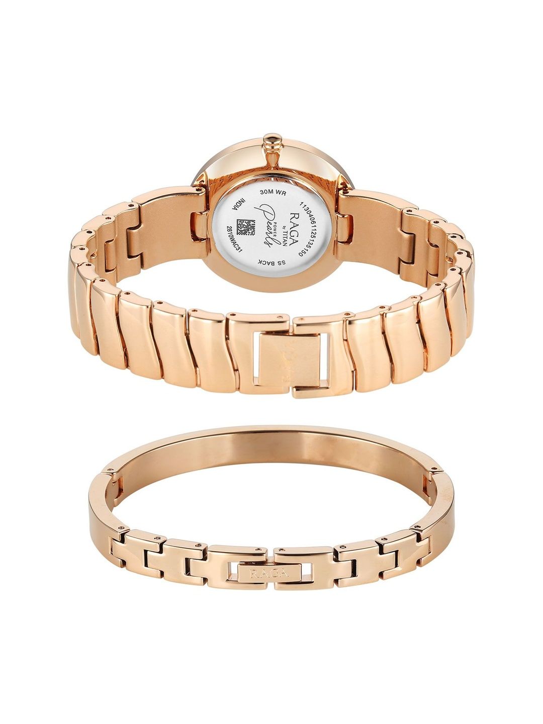 Raga Power Pearls 2.0 Quartz Analog Mother of pearl Dial Watch - 2810WM03F