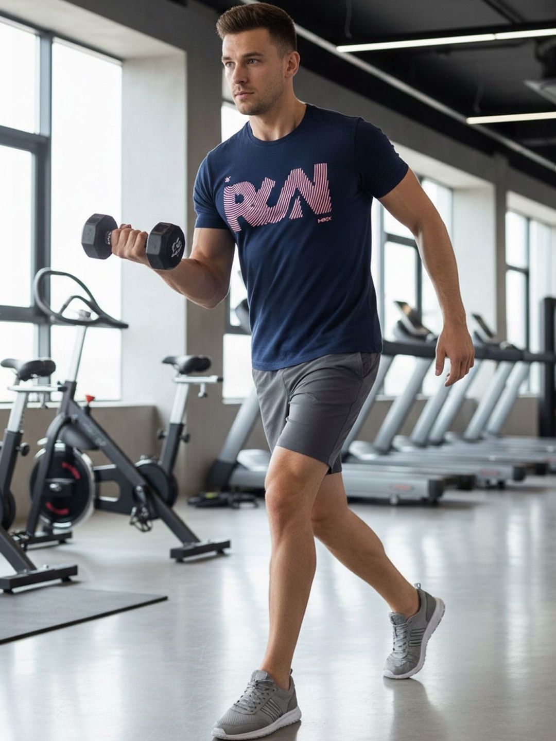 HRX by Hrithik Roshan Men Typography Printed T-shirt