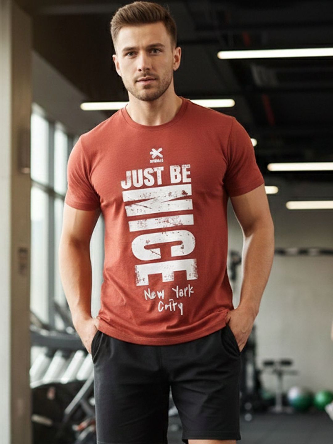 HRX by Hrithik Roshan Men Typography Printed T-shirt