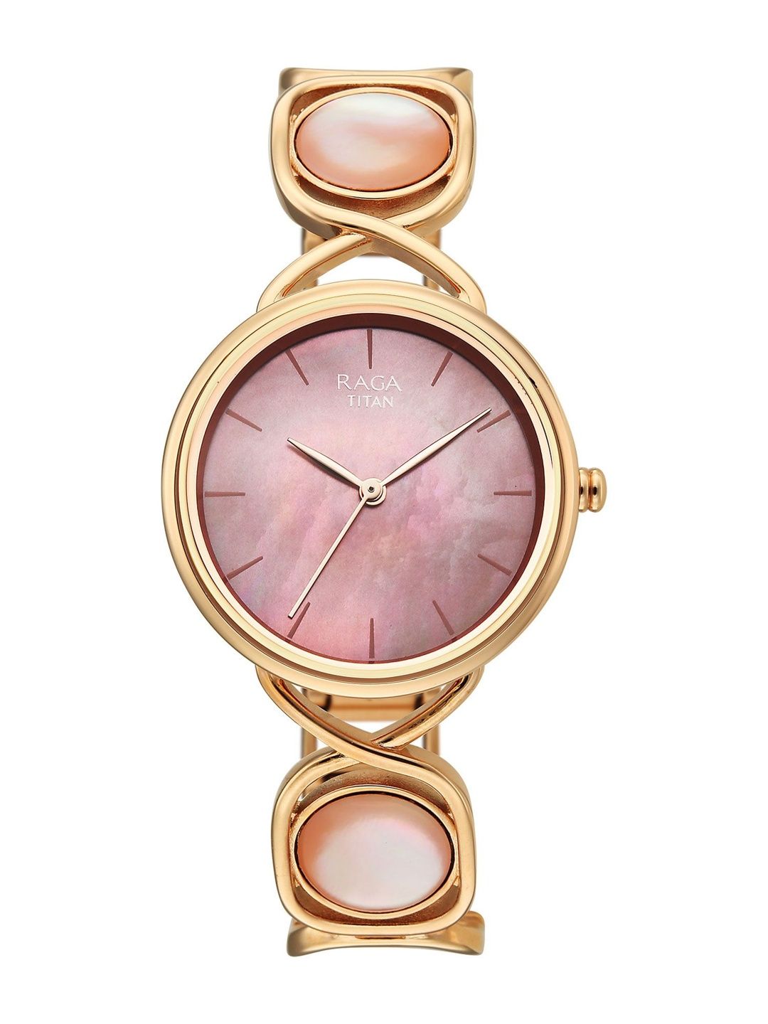 Raga Power Pearls 2.0 Quartz Analog Mother of pearl Dial Watch - 2810WM02F