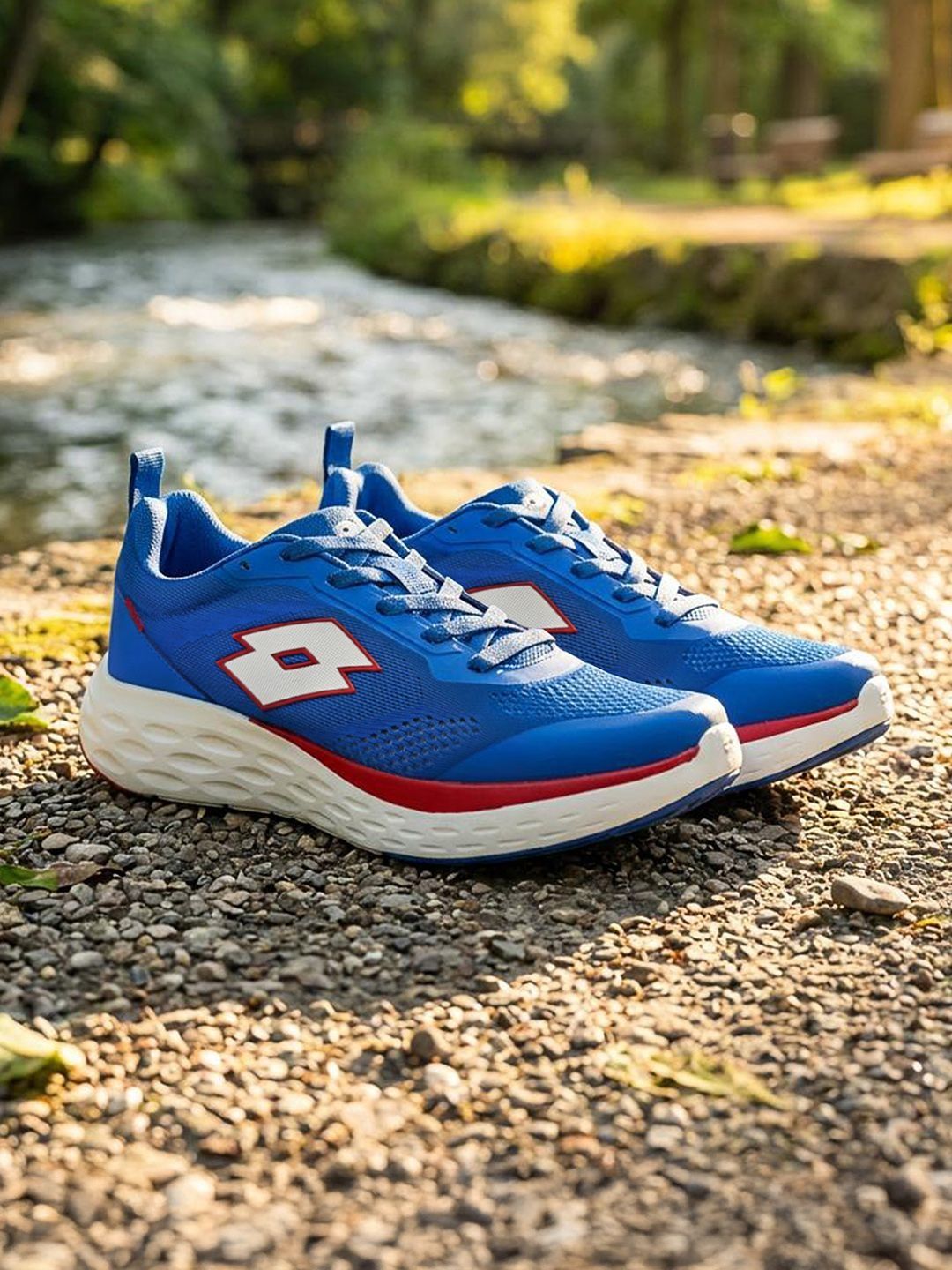 Lotto Men Aerostep Blue Running Shoes