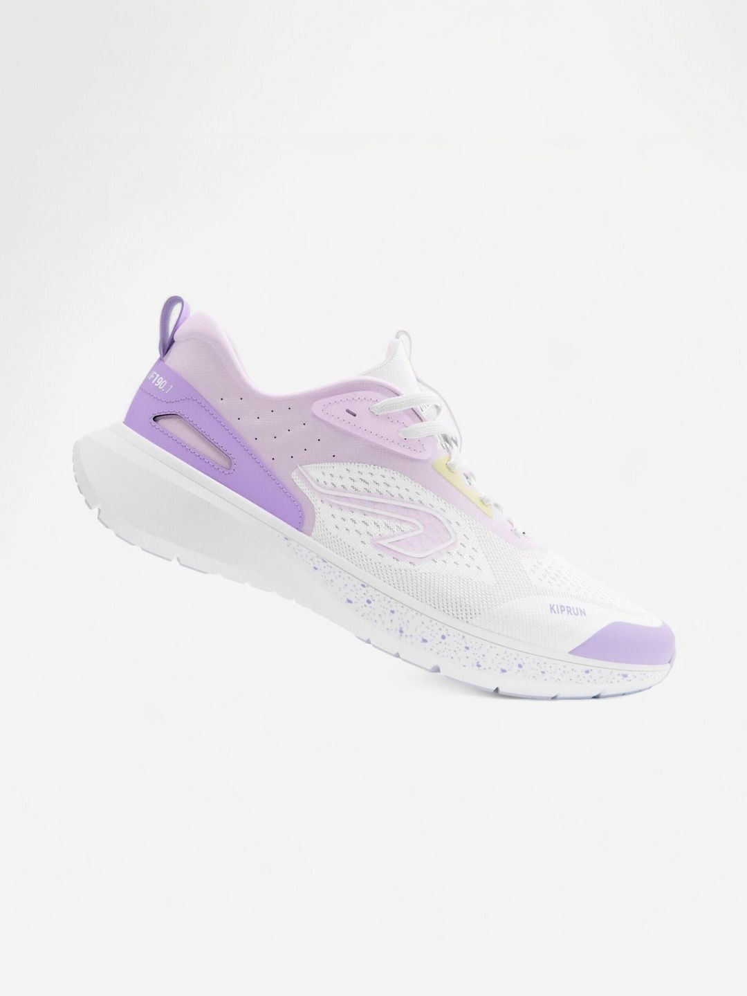 Decathlon Kiprun - Women White Purple Jogflow 190.1 Cushioned Running Shoes