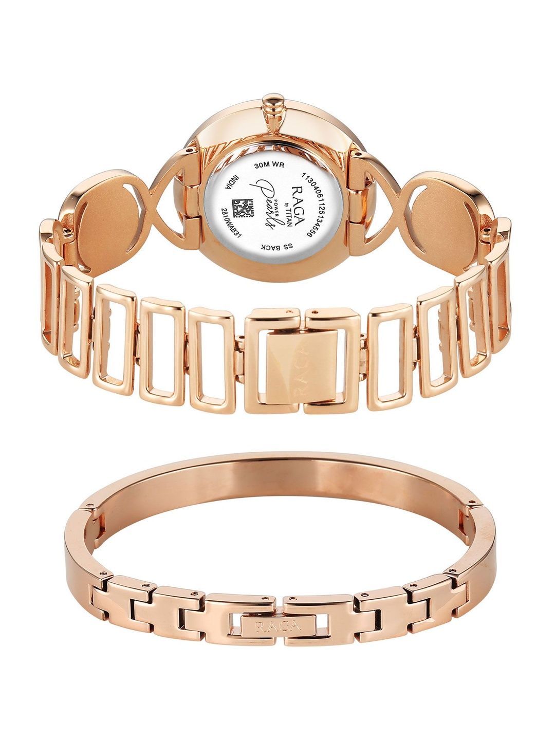 Raga Power Pearls 2.0 Quartz Analog Mother of pearl Dial Watch - 2810WM02F