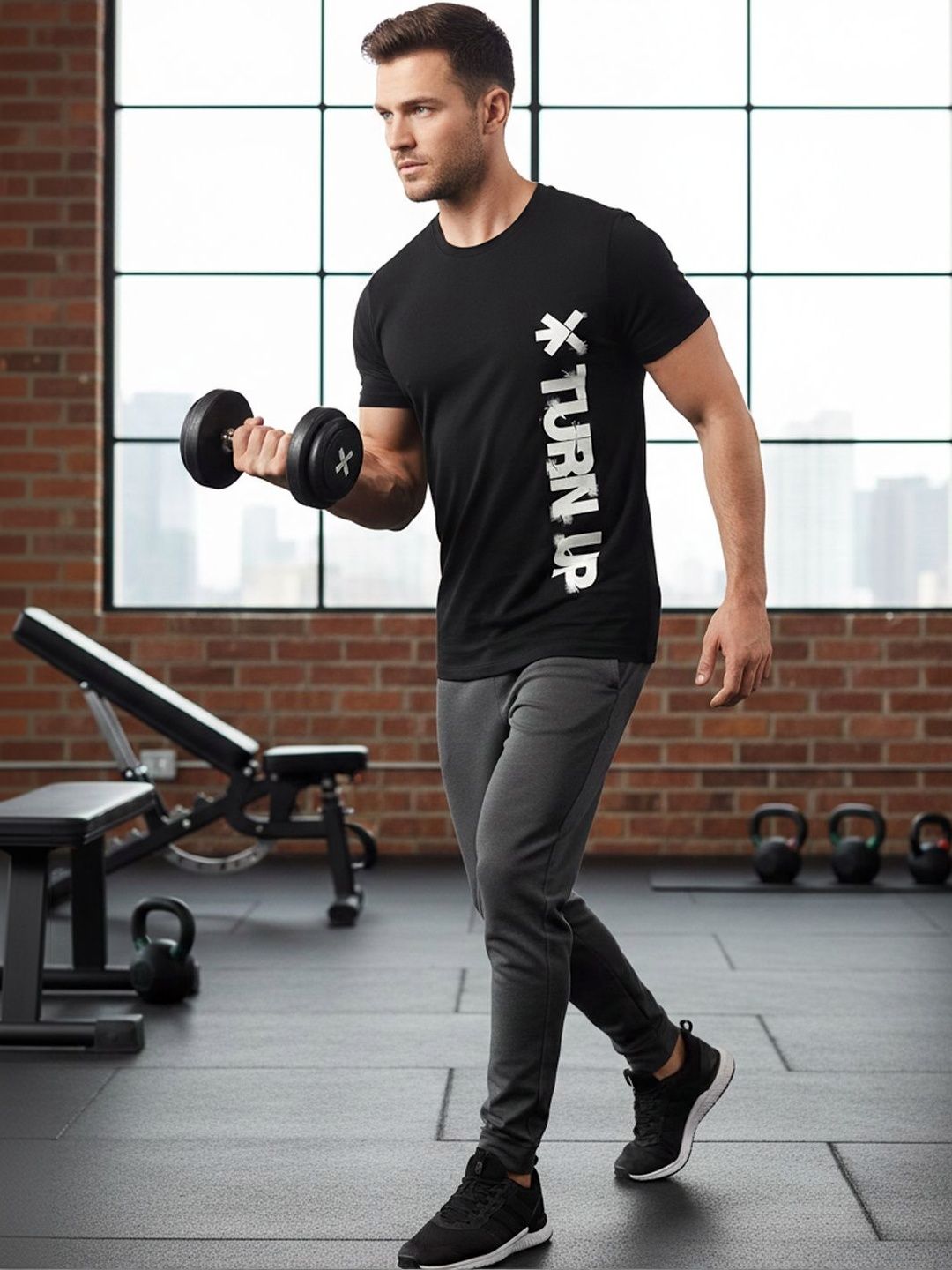 HRX by Hrithik Roshan Men Typography Printed T-shirt