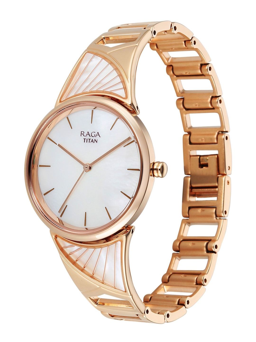 Raga Power Pearls 2.0 Quartz Analog Mother of pearl Dial Watch - 2810WM01F