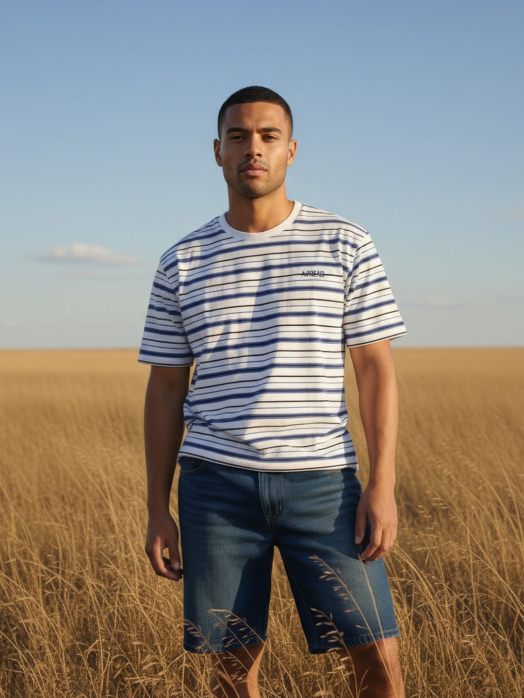 The Roadster Life Co. Striped Relaxed T-shirt
