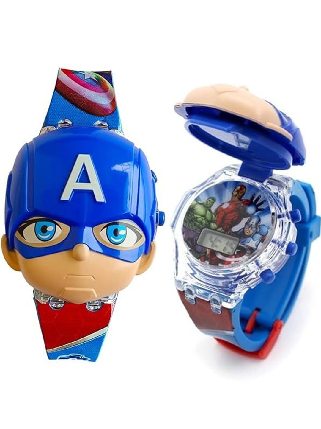 Brostin Brostin Unisex Printed Dial & Straps Digital Watches Avenger Digital Watch