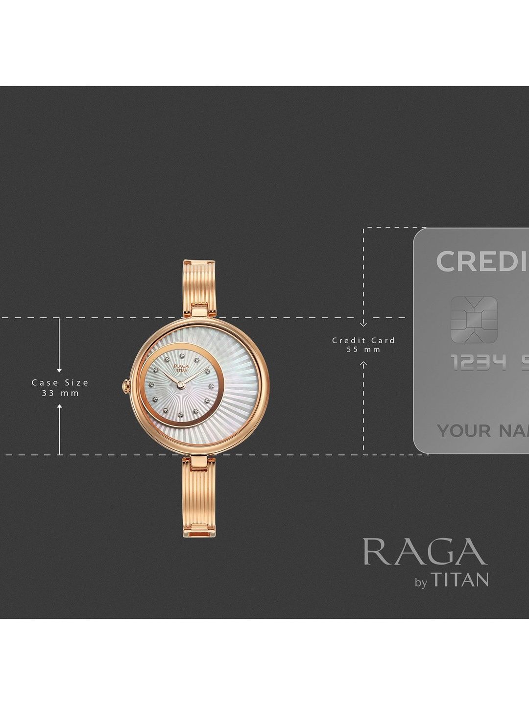 Raga Power Pearls 2.0 Quartz Analog Mother of pearl Dial Watch - 95224WM02F