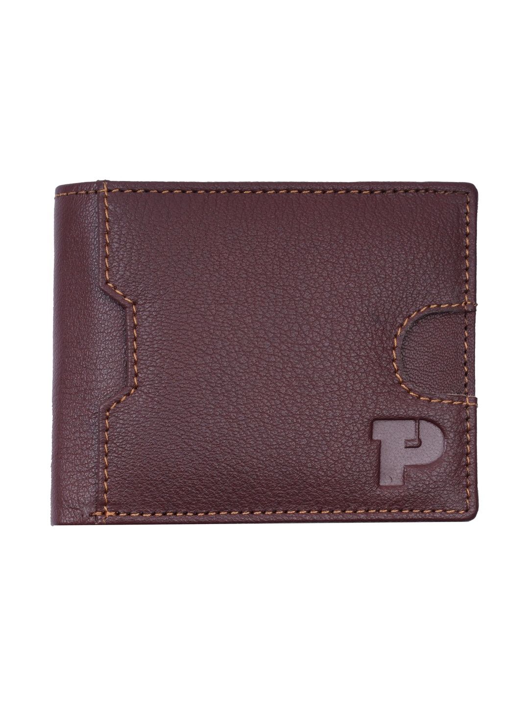 THE PREPPY Men Leather Two Fold Wallet