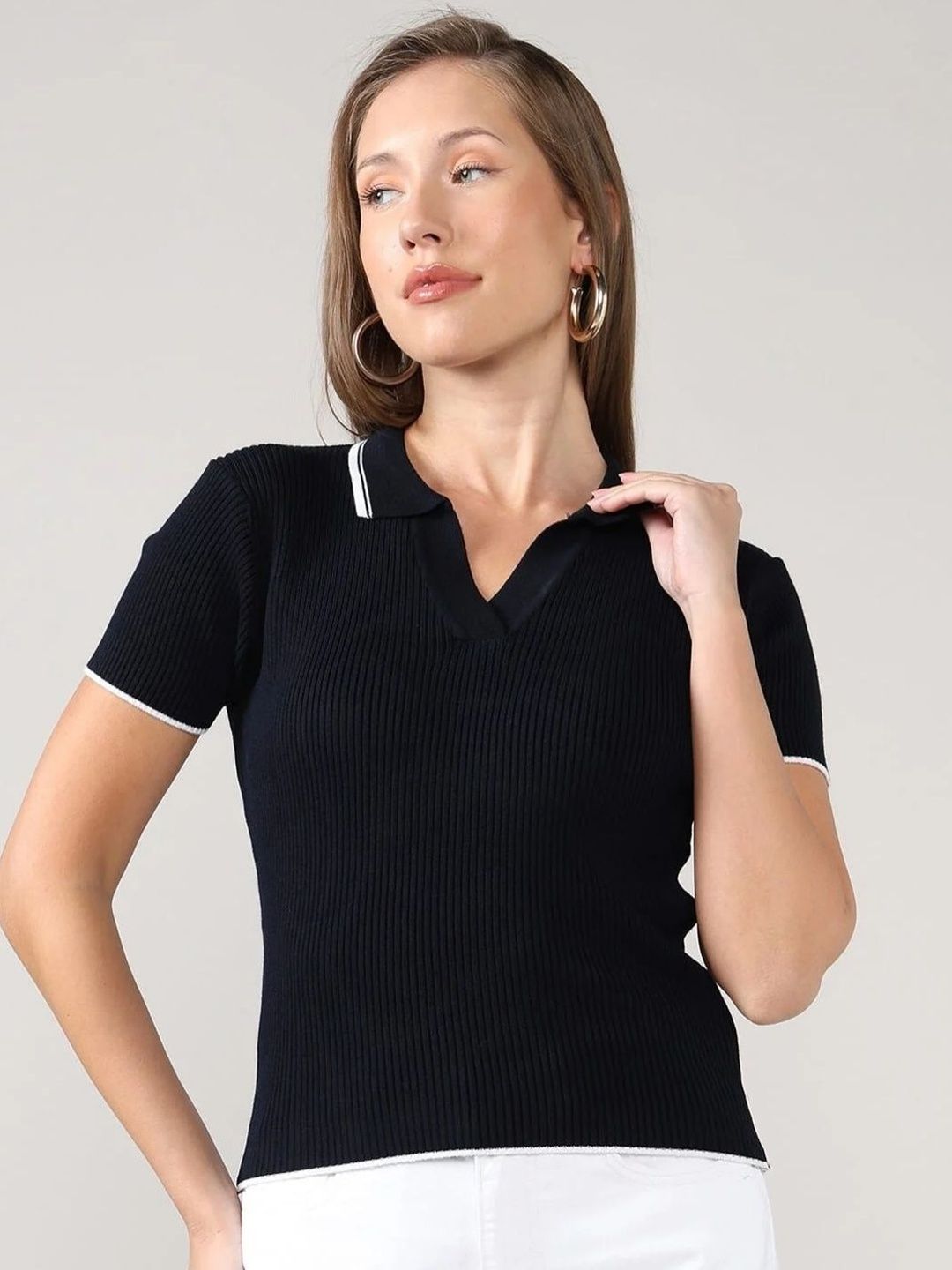 The North Face W S/s Easy Relaxed Cropped Tee - T-shirt Donna Bianco