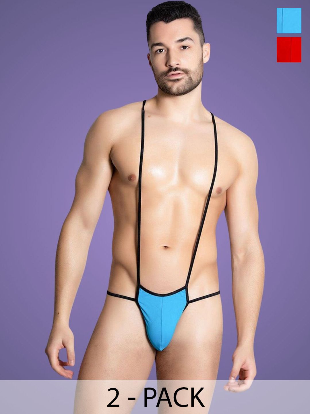 Muquam Men Pack of 2 Anti Bacterial Bikini