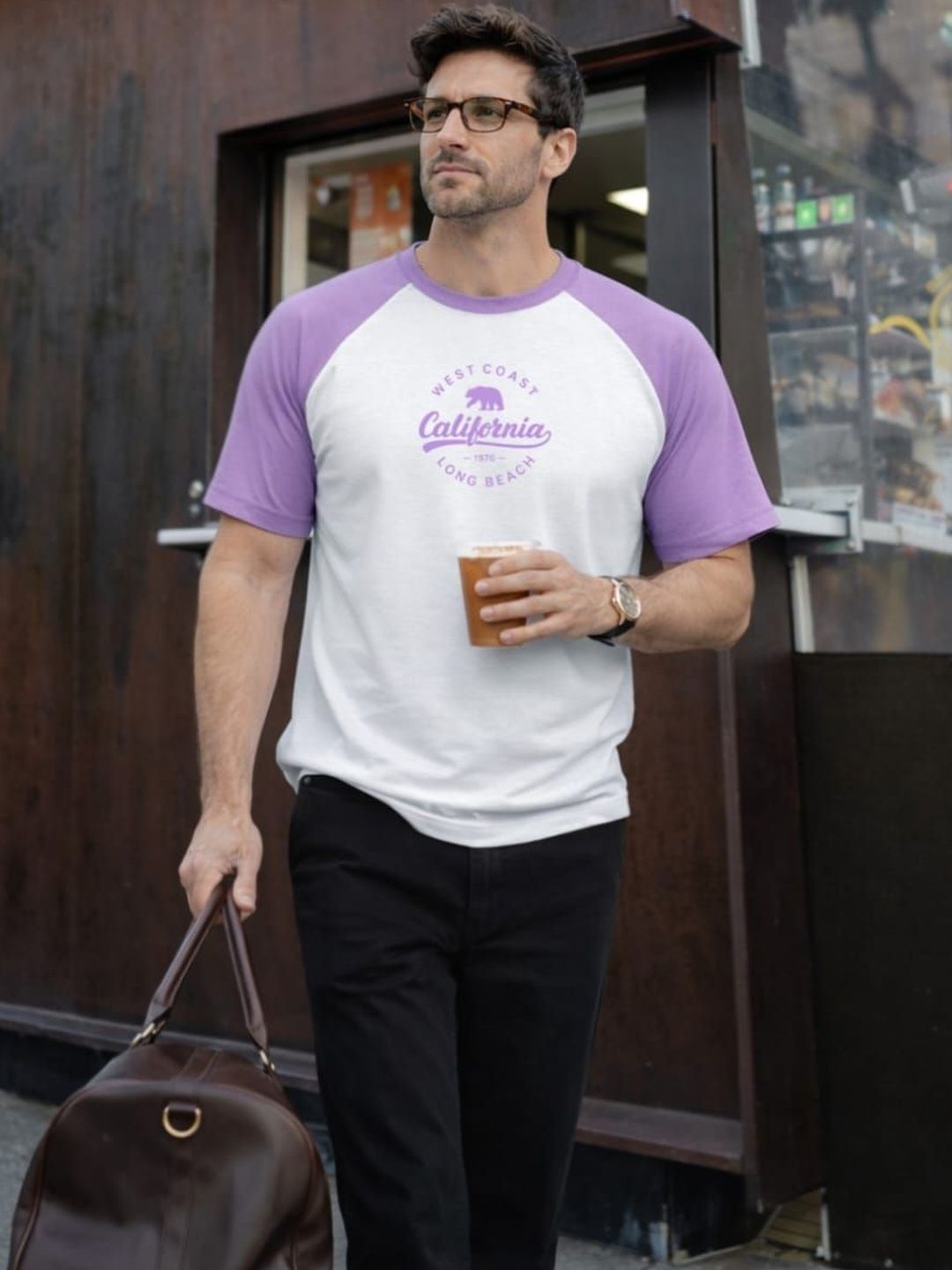DAMN GUD DG Men Typography Printed T-shirt