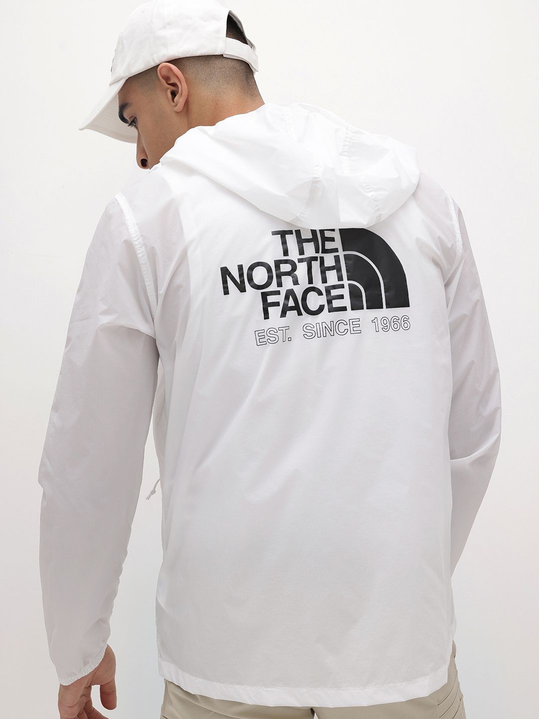 The North Face Typography Printed Hooded Sports Tailored Jacket