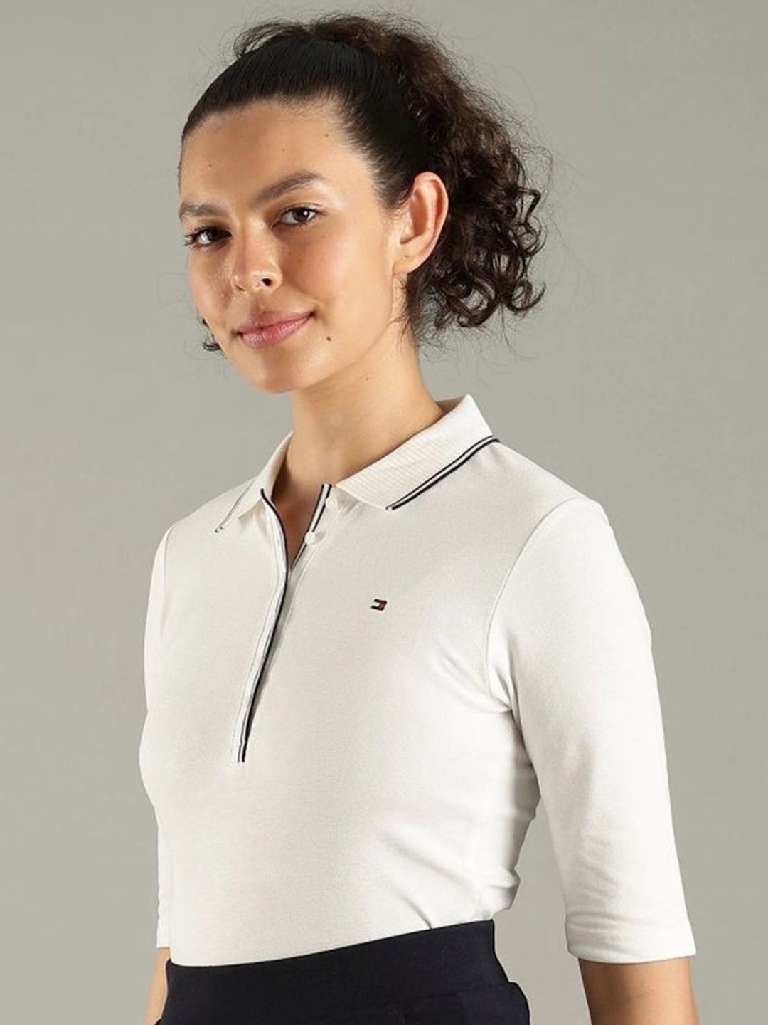 Polo Collar Slim Fit T-shirt