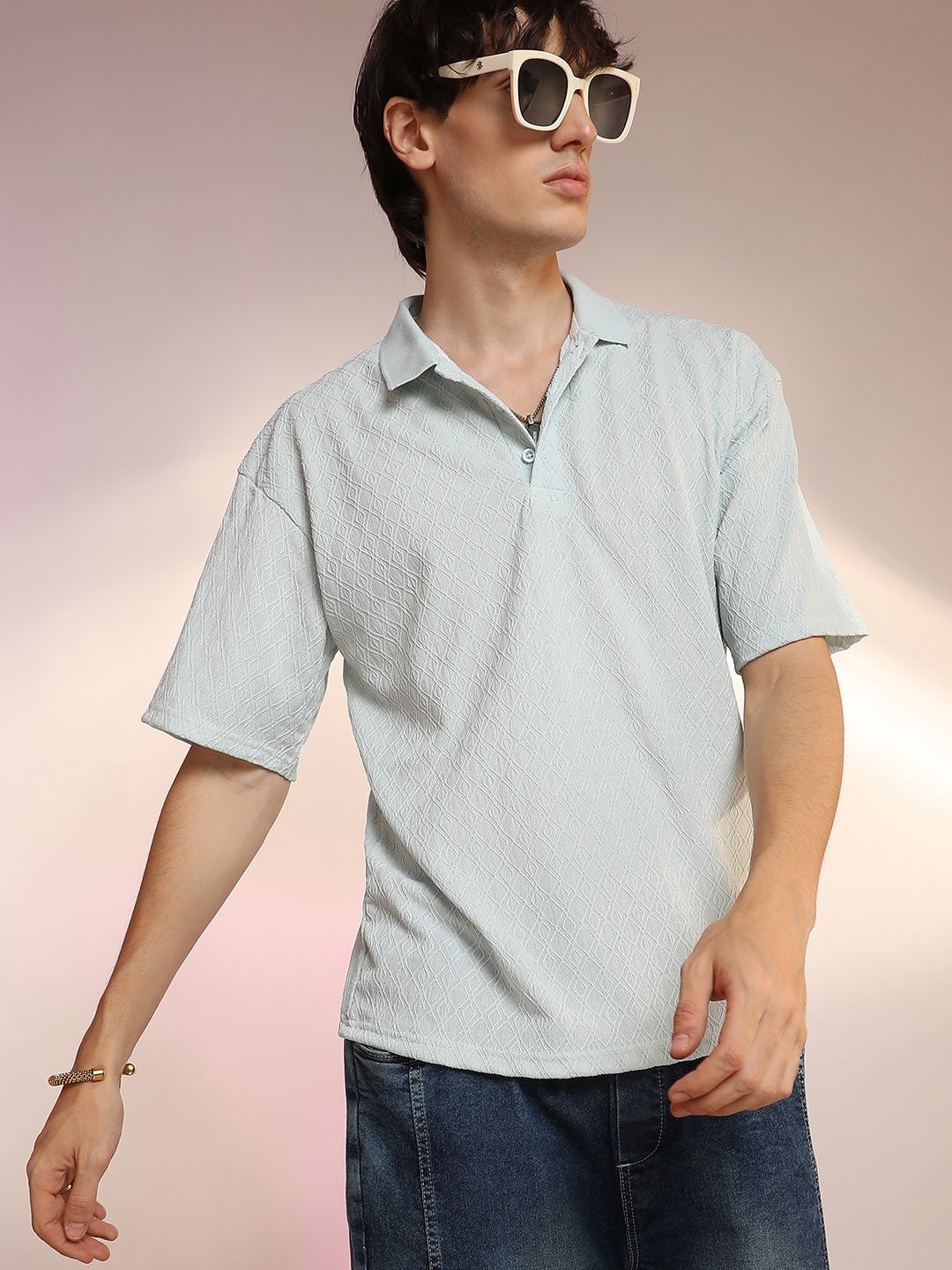 CAHOOT Men Polo Collar T-shirt