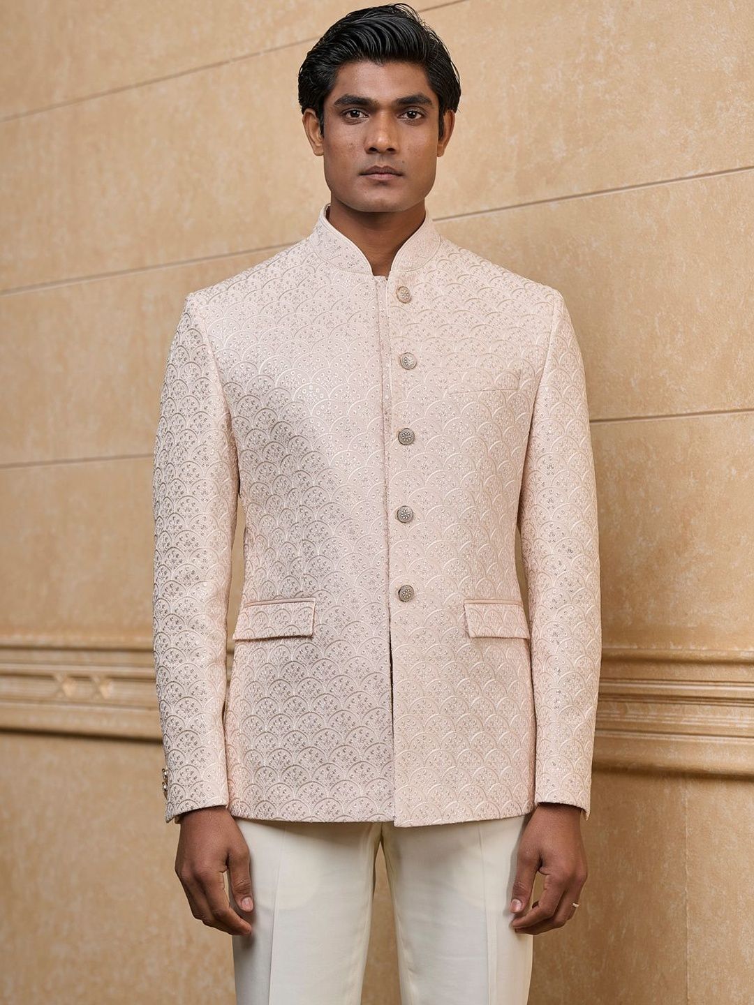 Tasva Embroidered Sherwani Set