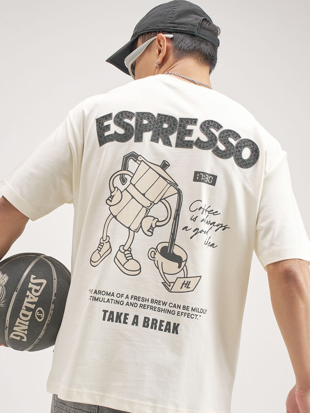 HIGHLANDER Men Typography Printed T-shirt