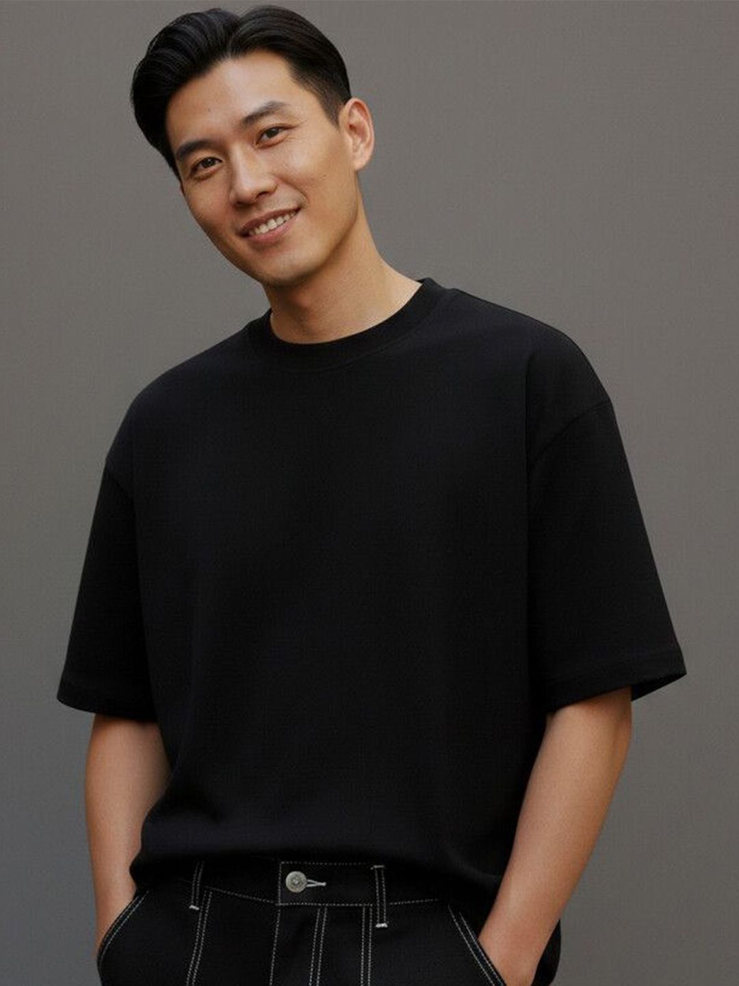 Besick Men Pockets T-shirt