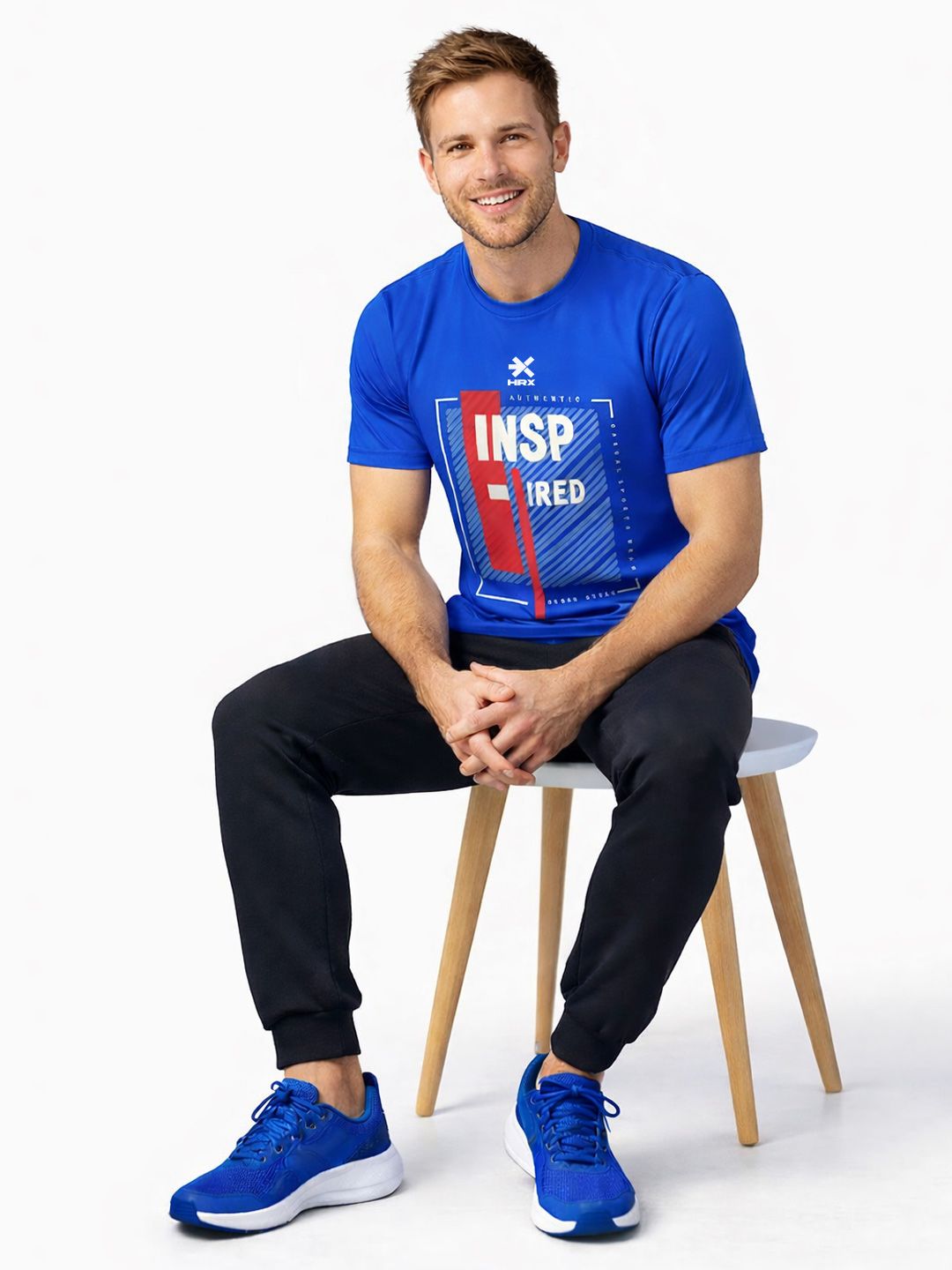 HRX by Hrithik Roshan Men Typography Printed T-shirt