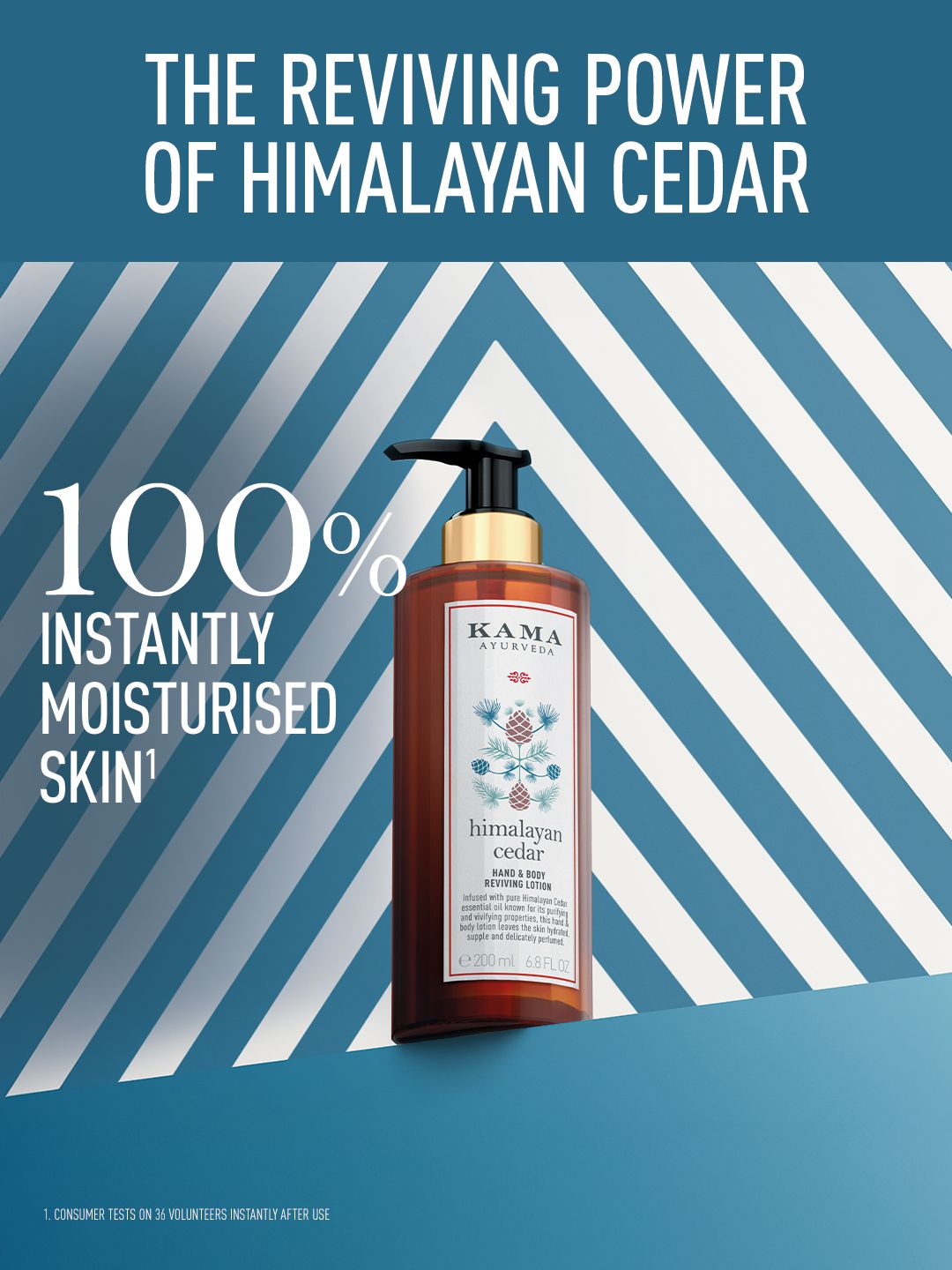 Buy KAMA AYURVEDA Himalayan Cedar Lightweight Hand & Body Reviving