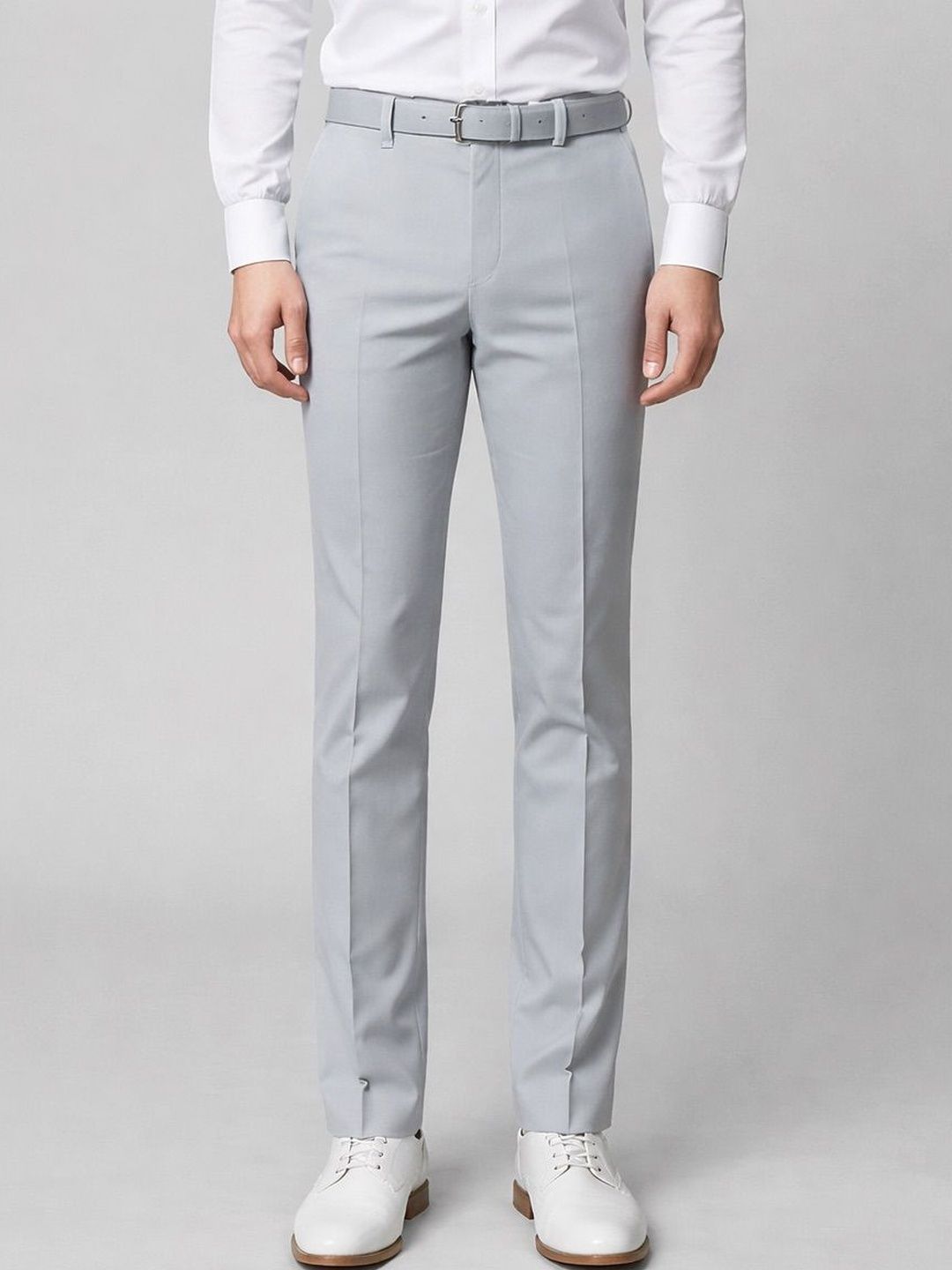 CULIN Men Wrinkle Free Trousers