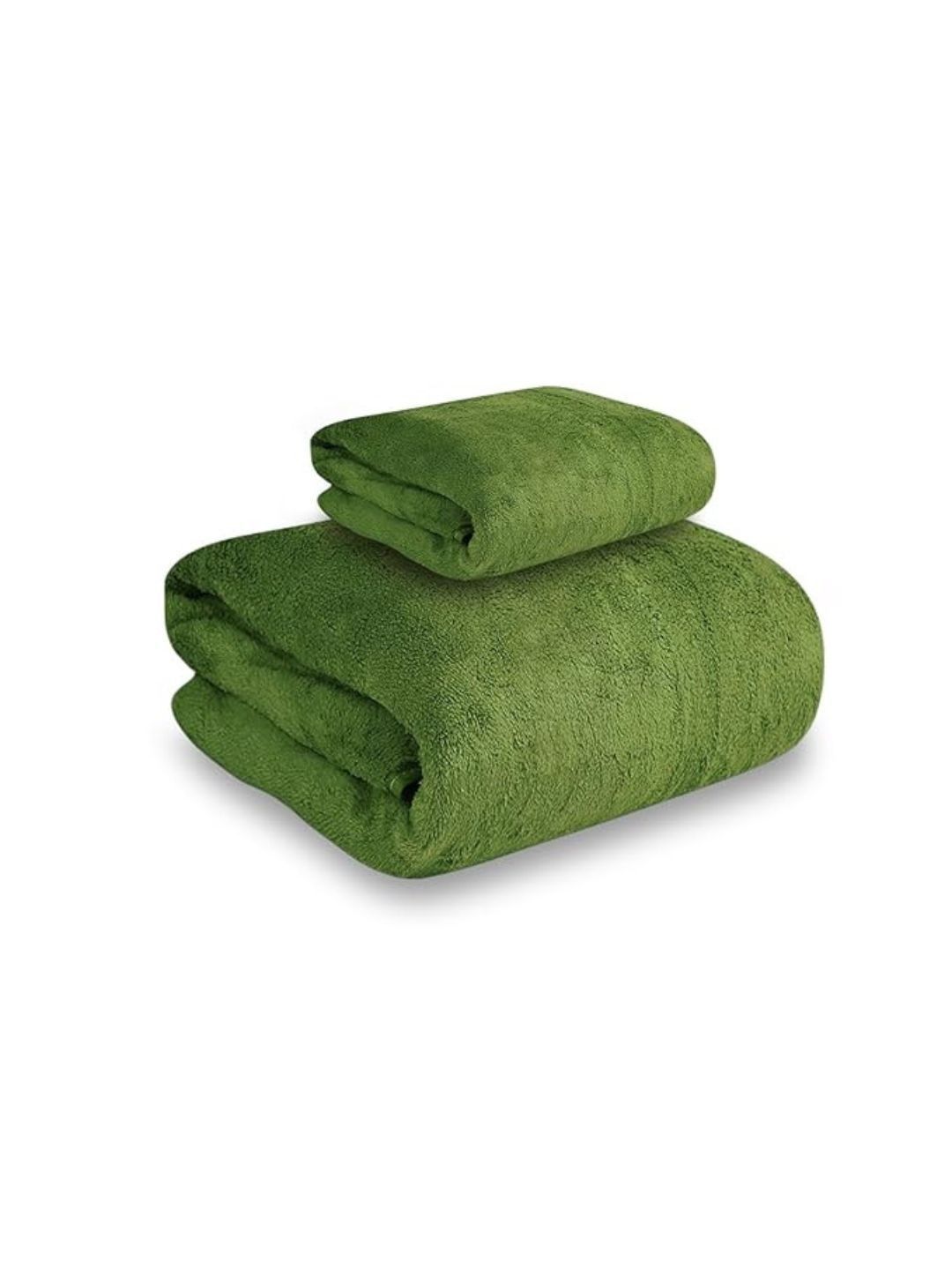 MAXOSHINE Green 1 350 GSM Bath Towel