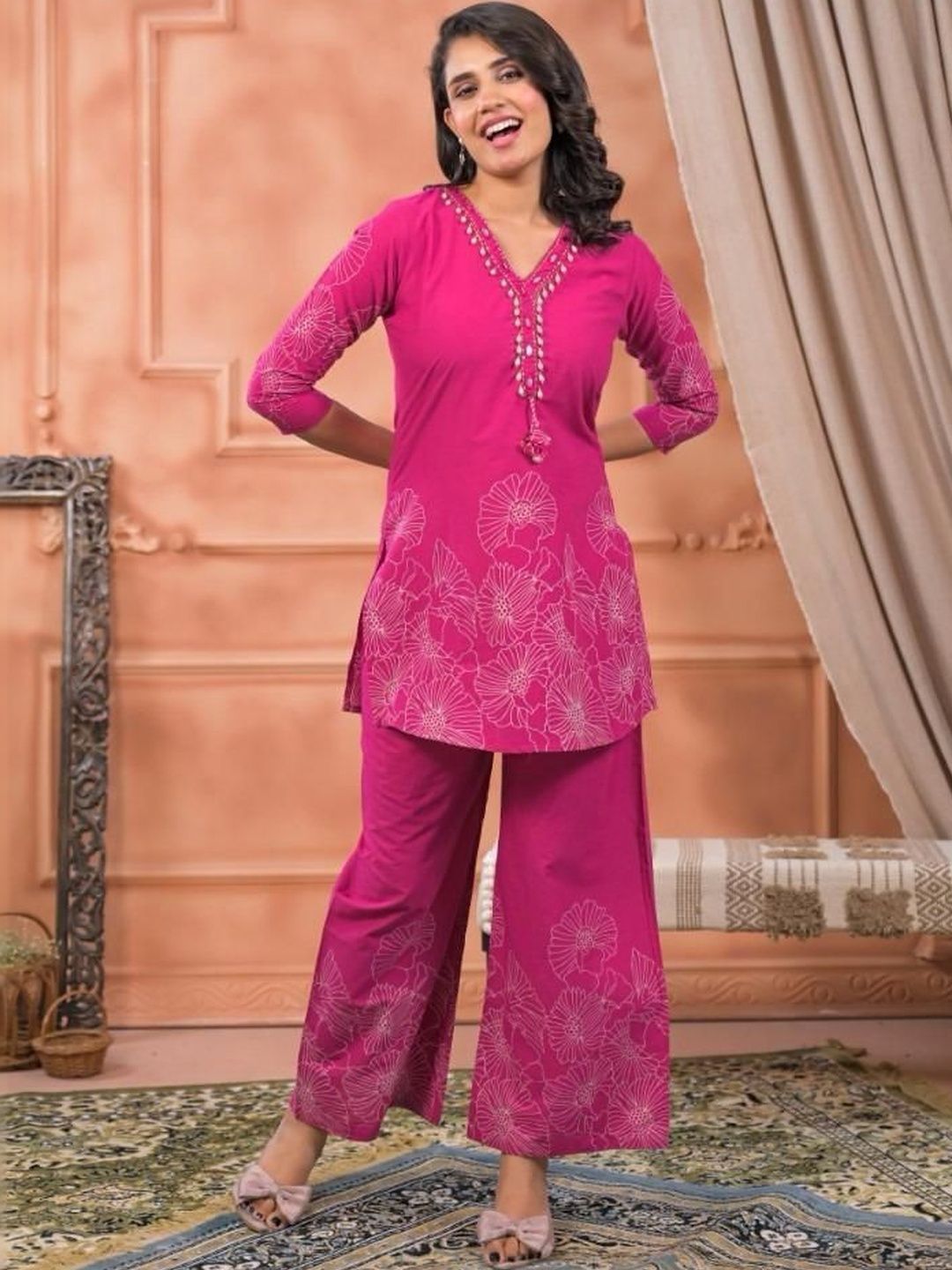 Gindly Women Printed Palazzos
