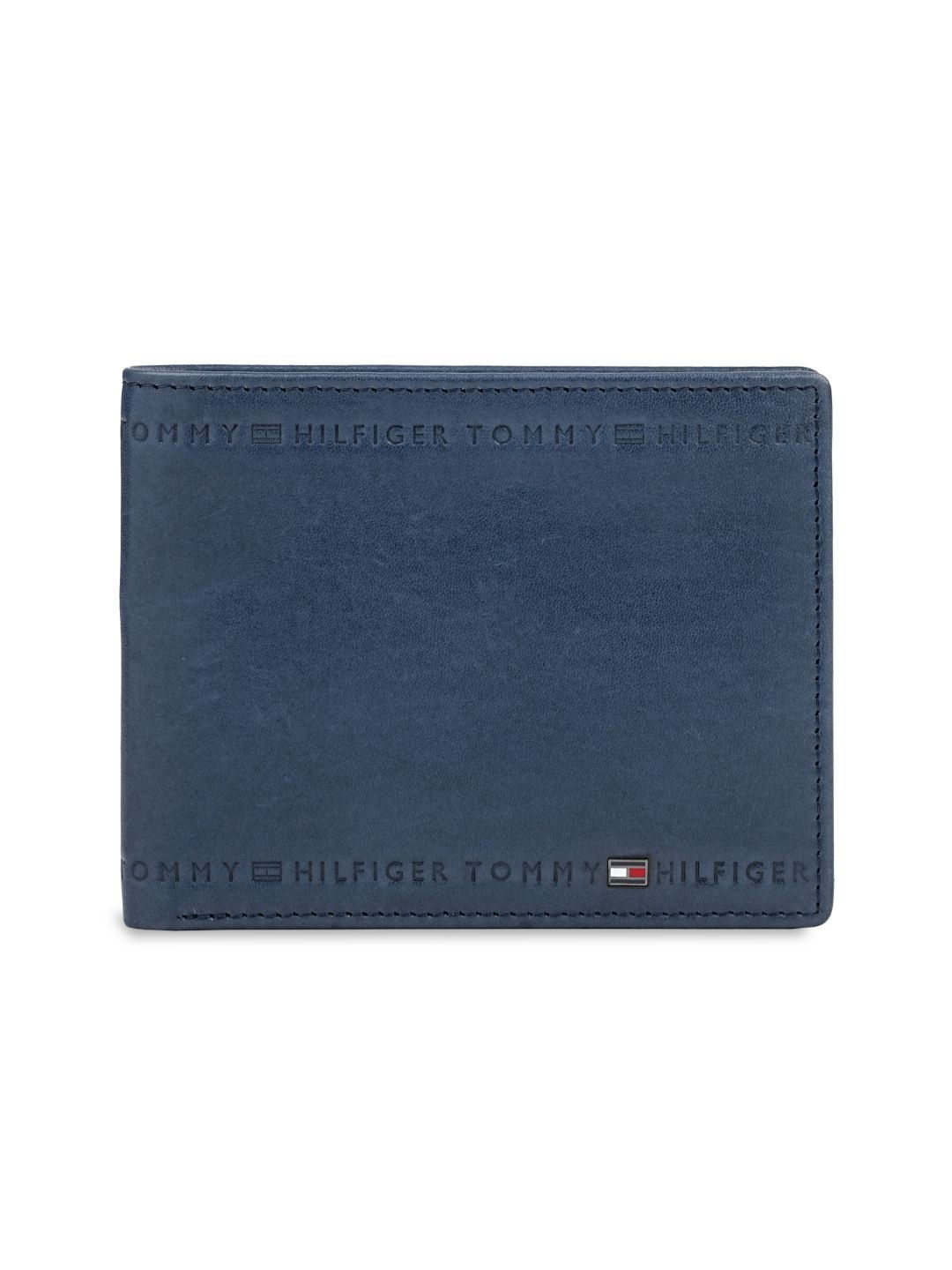 Men Leather Two Fold Wallet Tommy Hilfiger Men Leather Two Fold Wallet