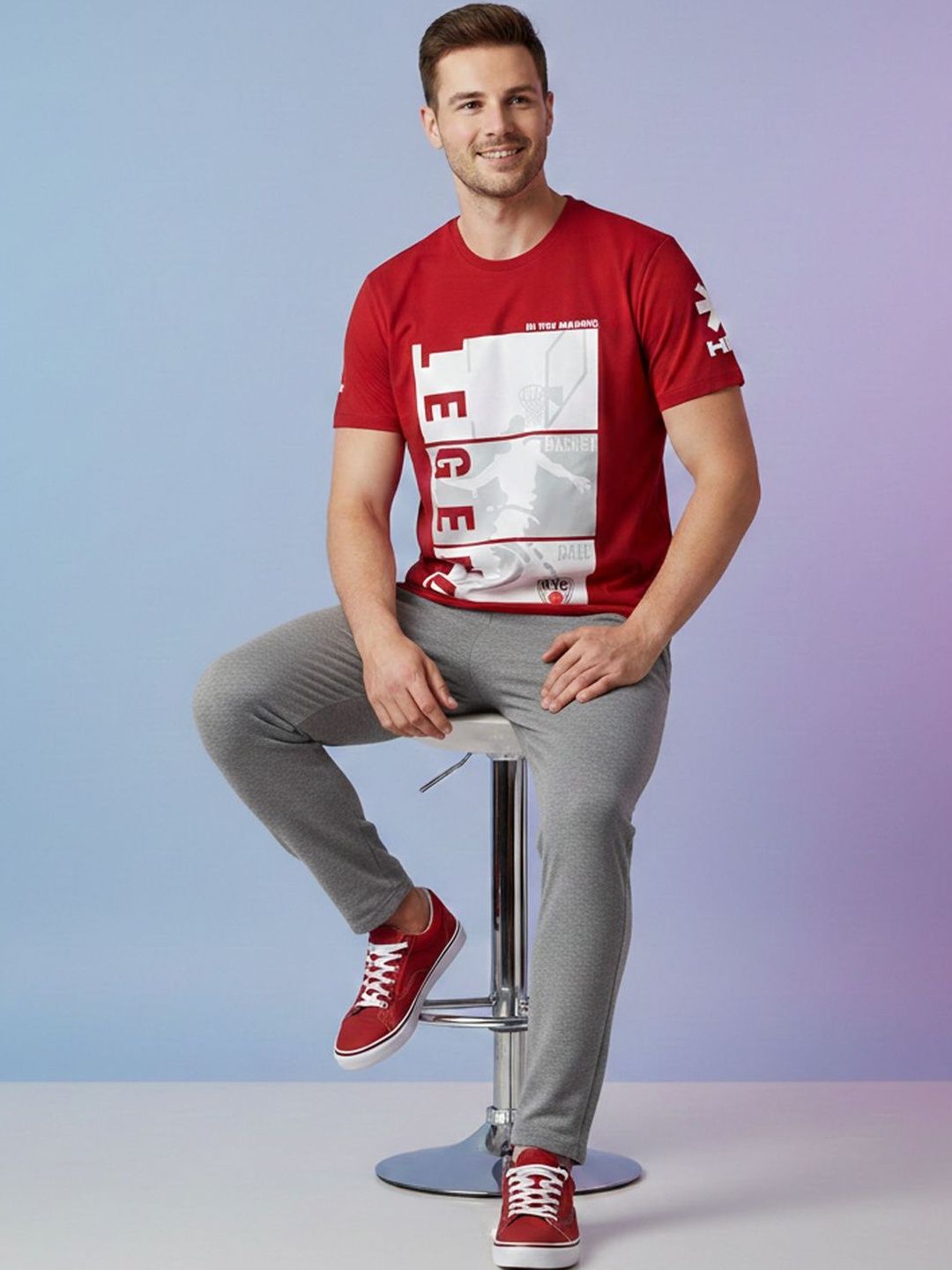 HRX by Hrithik Roshan Men Printed T-shirt