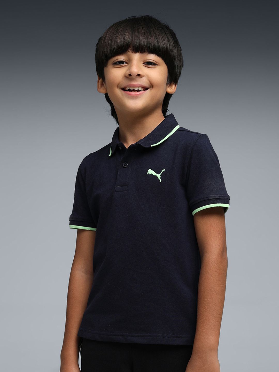 Puma Puma Boys Essentials Collar Tipped Polo T-shirt