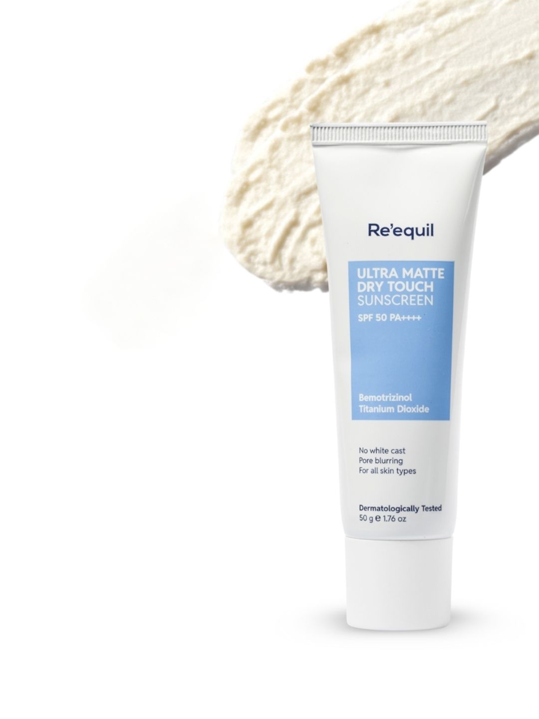 Reequil Ultra Matte Dry Touch Sunscreen Gel SPF 50 PA++++ 50g