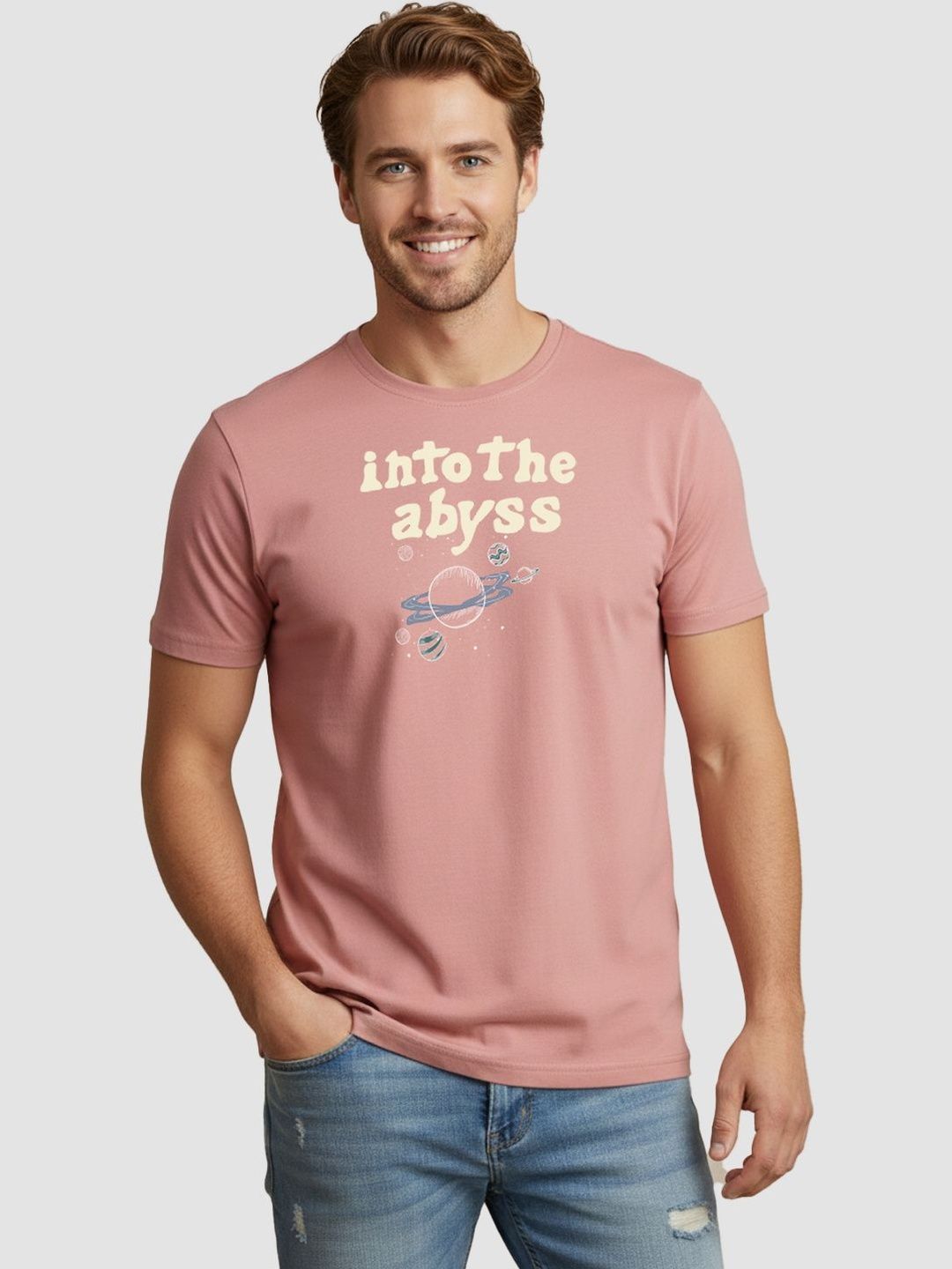 Greylongg Men Printed T-shirt