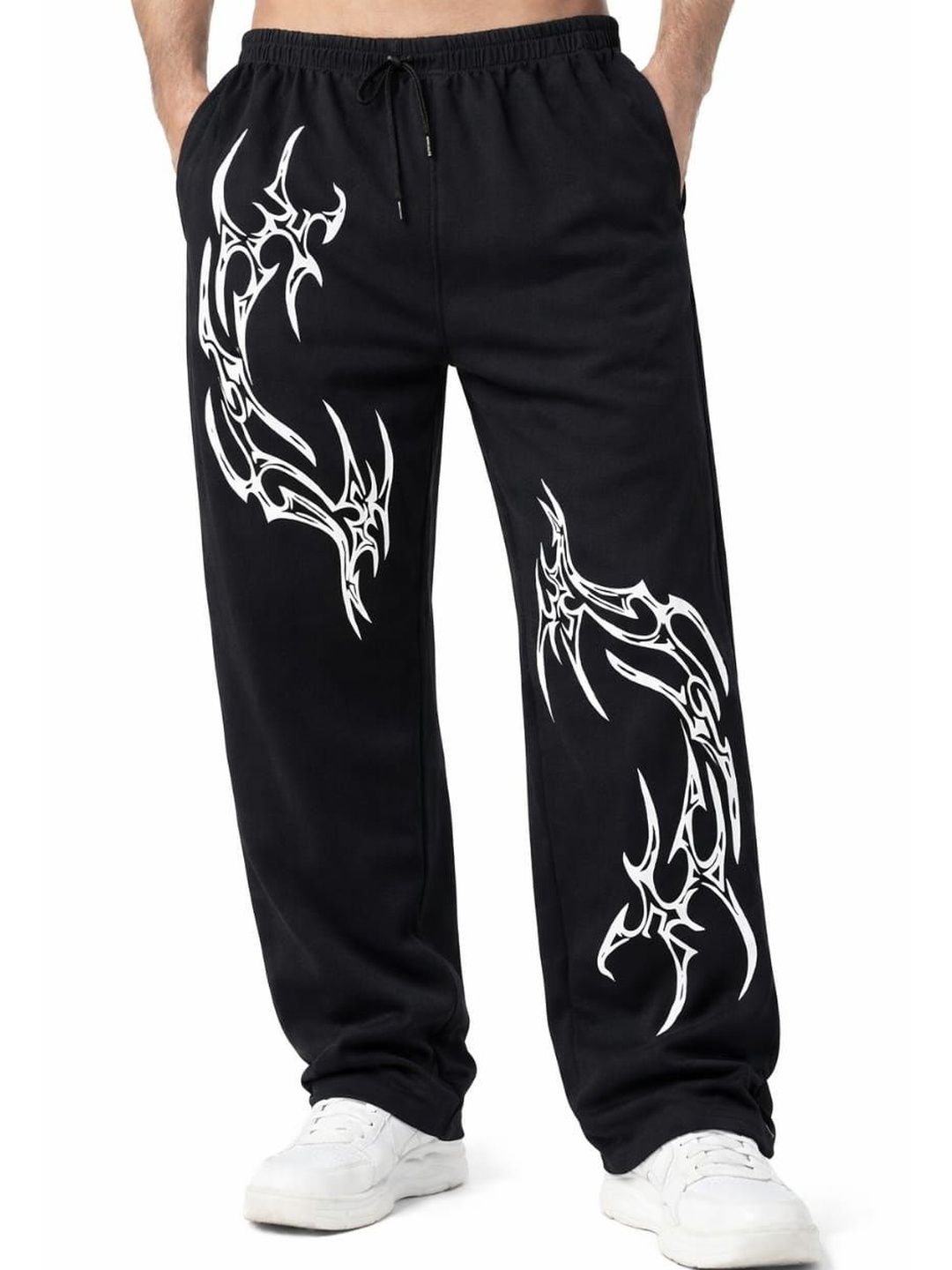 Mank D Graphic Print Training Track Pants