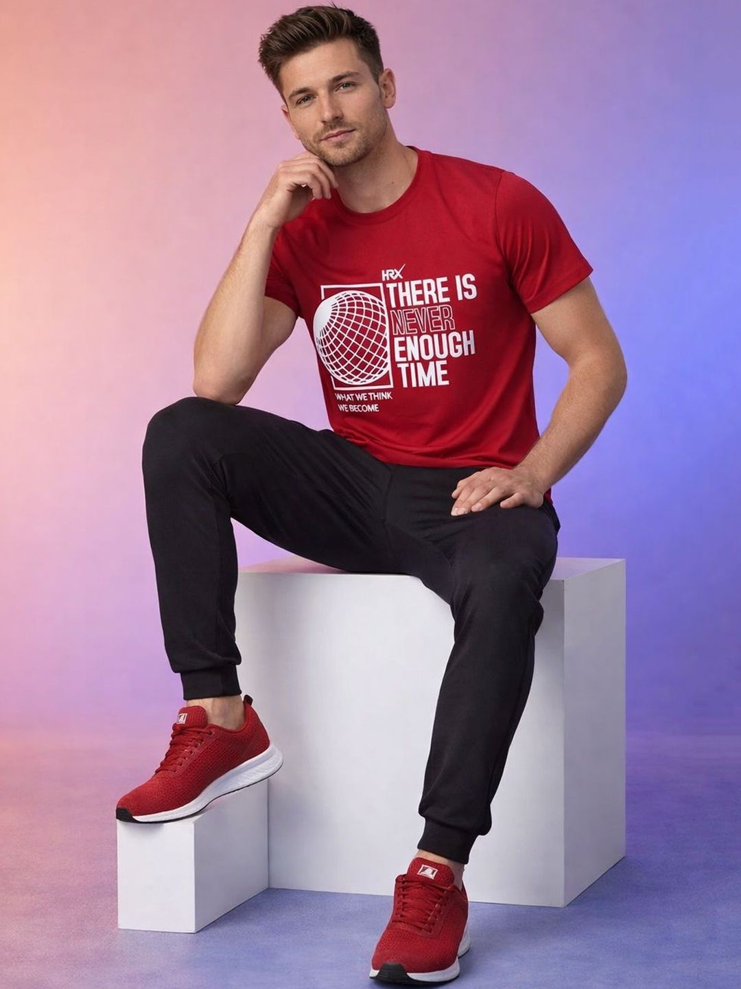 HRX by Hrithik Roshan Men Printed T-shirt