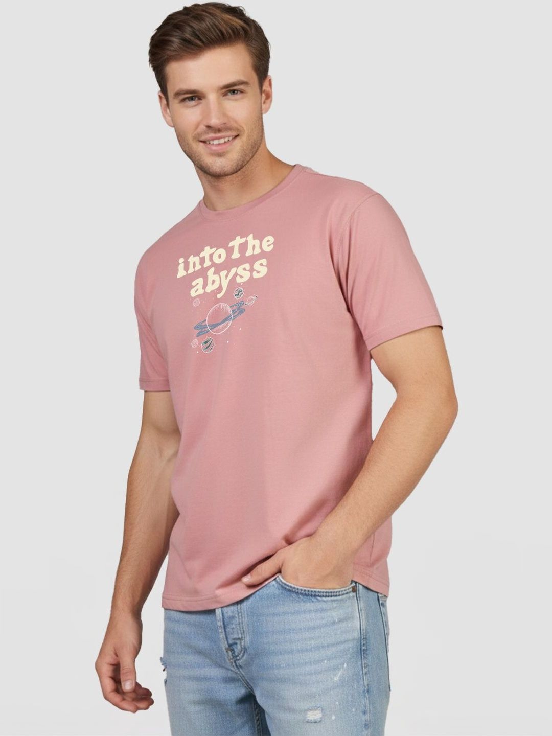 Greylongg Men Printed T-shirt
