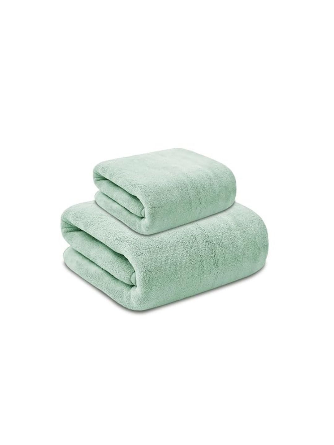 MAXOSHINE Green 1 350 GSM Bath Towel