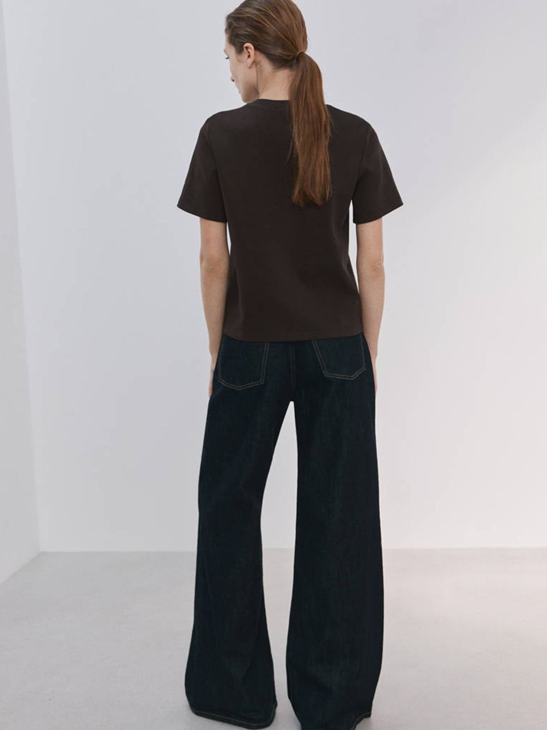 Round Neck Pure Cotton T-shirt