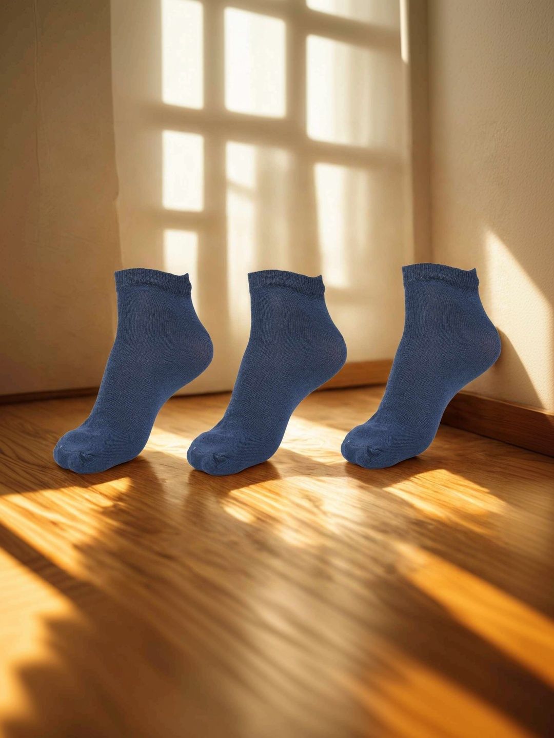 MJE Men Pack of 3 Ankle Length Socks