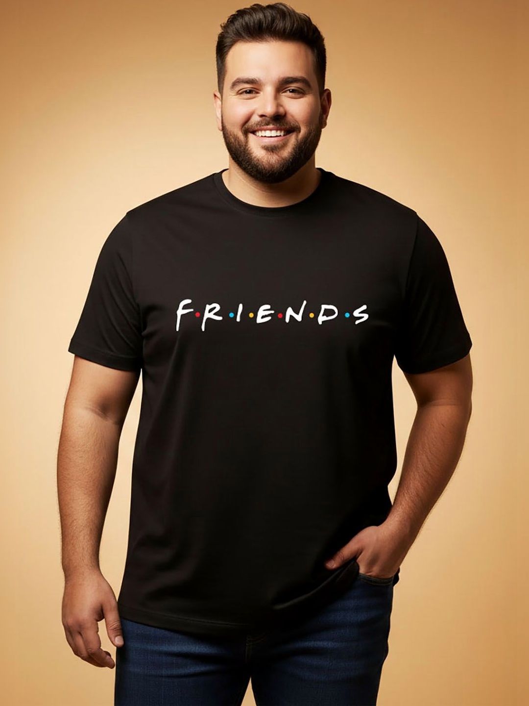 Moda Rapido Men Typography Printed T-shirt