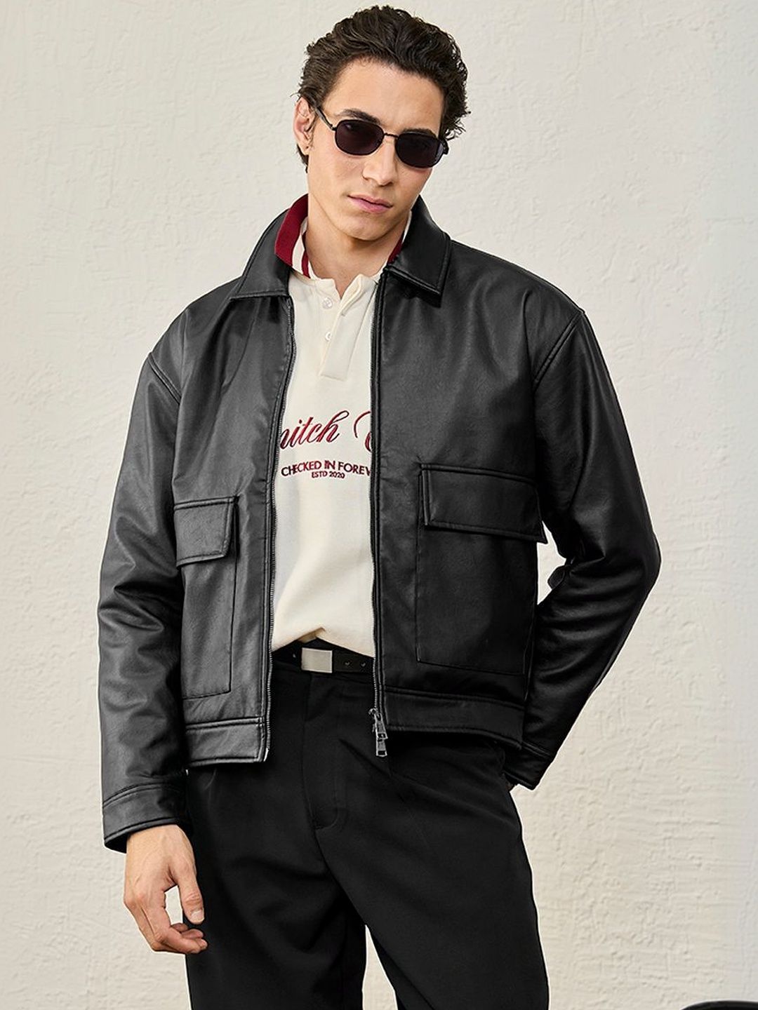 Faux Leather Jackets - Buy Faux Leather Jackets online in India