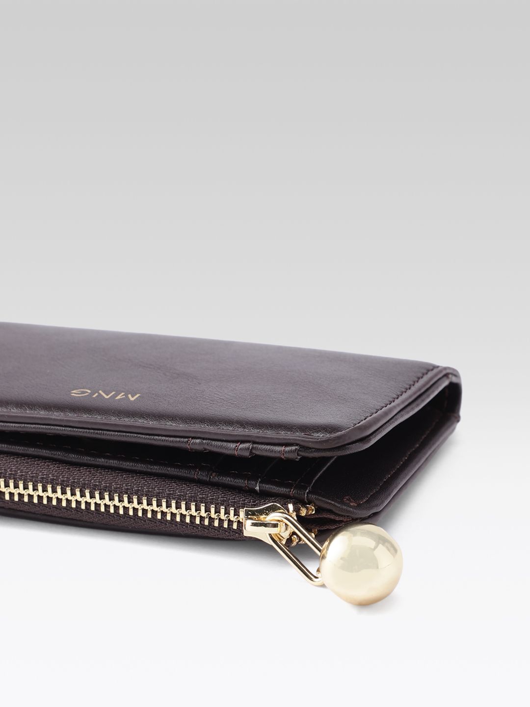 Animal Textured Two Fold Wallet