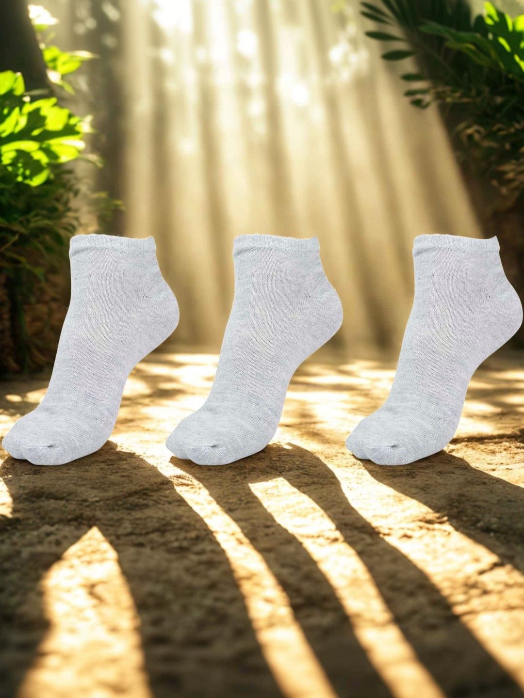 MJE Men Pack of 3 Ankle Length Socks