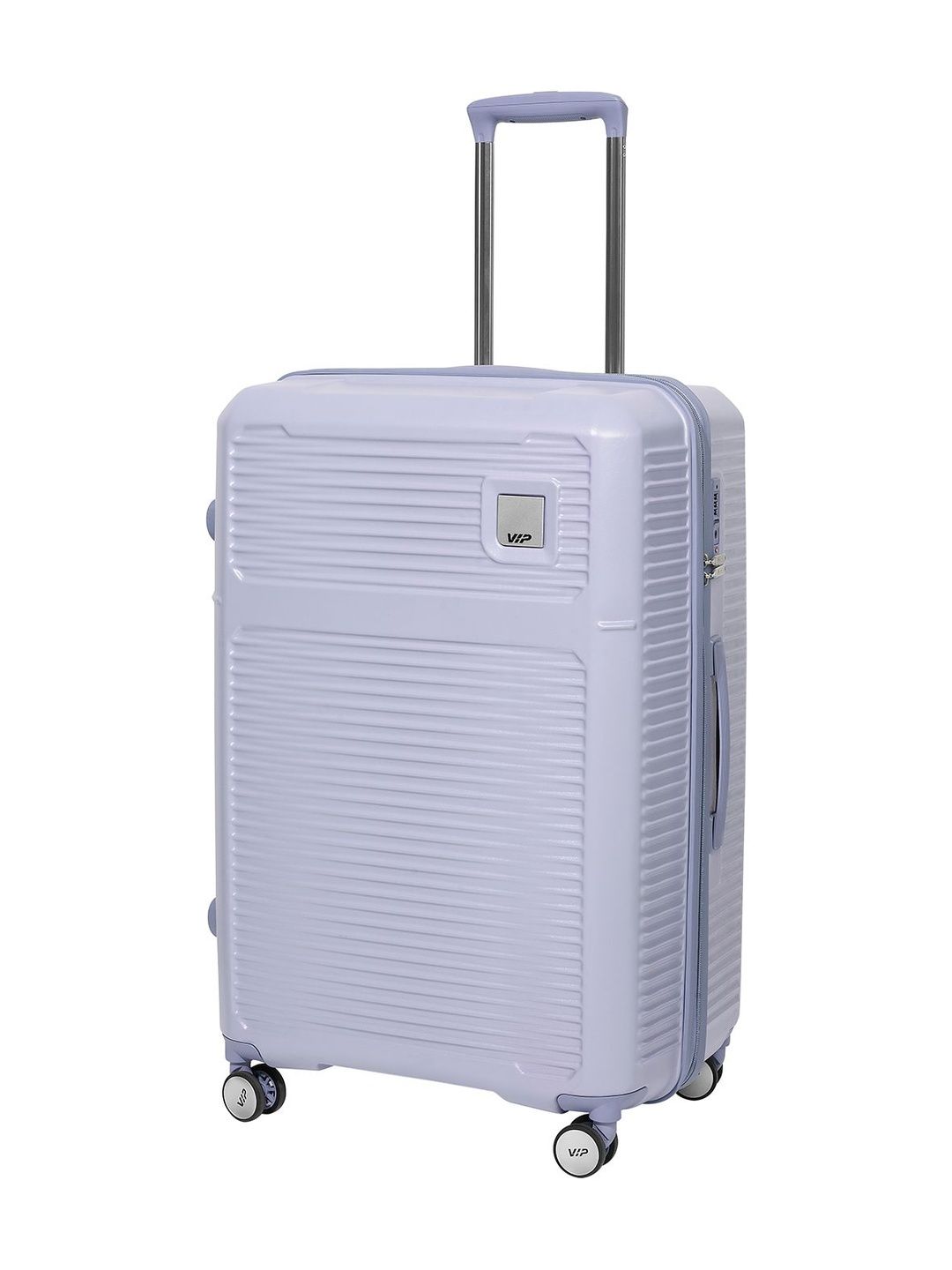 VIP VIP Vero Purple Large Hard Luggage 75cm Check-in Trolley Bag with 8 Wheels & TSA Lock